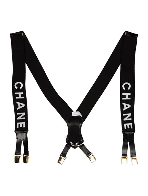 women's chanel suspenders|chanel suspenders.